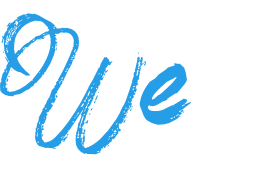 We
